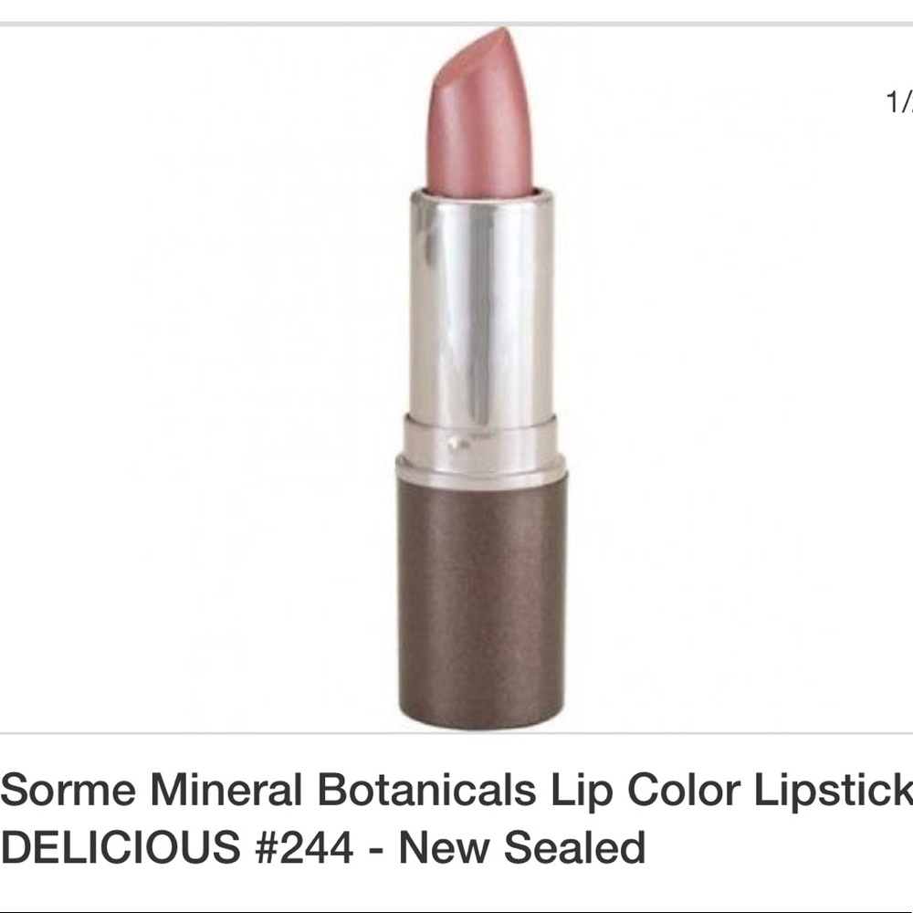 Sorme Mineral Botanicals lipstick in Rose **NWT**